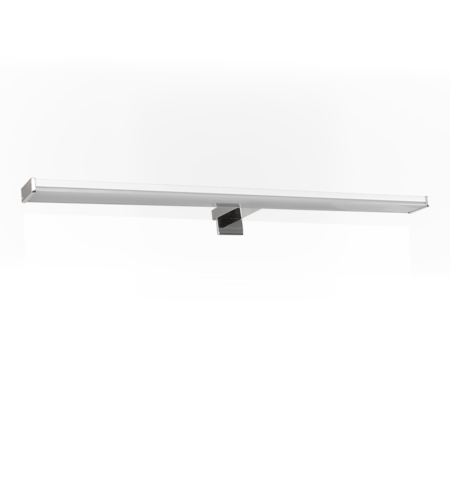 LED осветително тяло за баня IP44 12W 4000K  за шкаф, стена и огледало хром