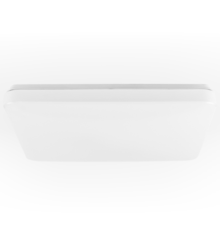 LED слим квадрат неутрална 12W  плафониера бяла