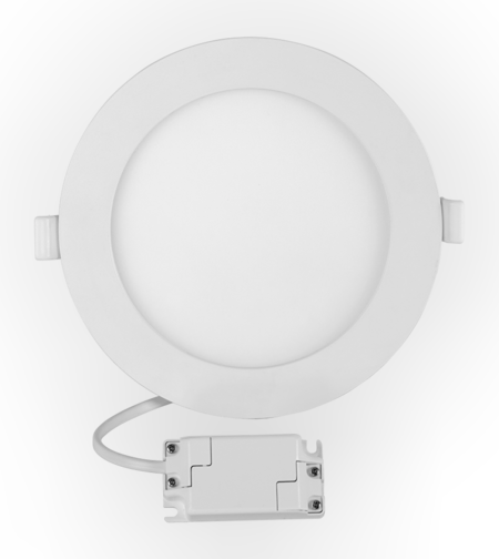 LED панел за вграждане кръг  220V-240V AC 120° 18W 2700K SMD 2835