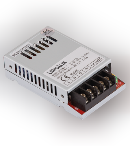Захранване IP20  12V DC  15W