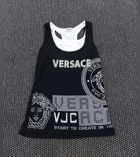 Versace vintage потник дамски S размер