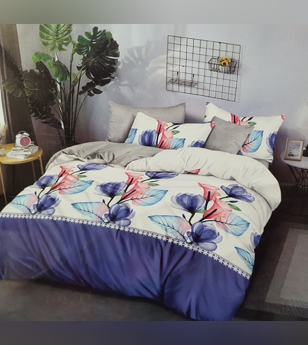 СПАЛНО БЕЛЬО 6 ЧАСТИ С ЛАСТИК  100% Фин Памук