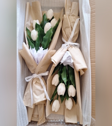 Букет свещи Лале