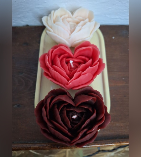 свещи Сърцевидно цвете