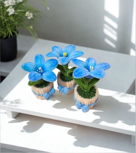 Мини лилия-Blue