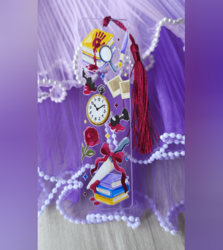 Акрилен книгоразделител -Mystery 001