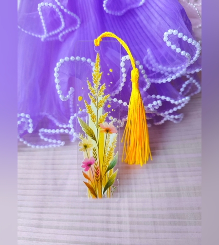 Акрилен книгоразделител -Wildflower 05