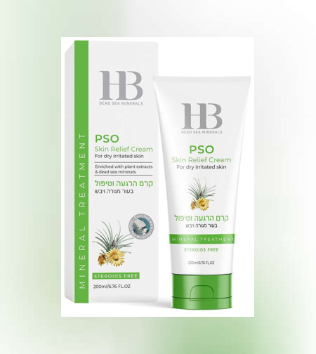 Pso крем за облекчаване на кожата / лечебен за  псориазис и раздразнена кожа