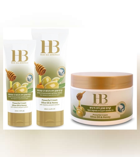 Мощен крем със зехтин и мед