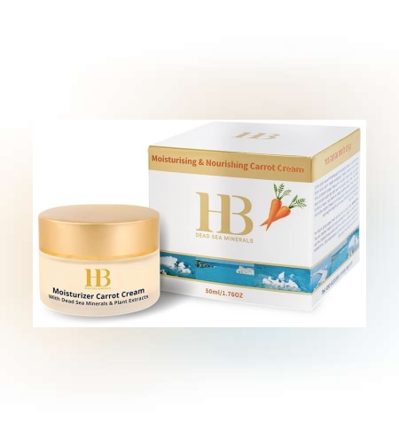 Овлажняващ и подхранващ крем от моркови