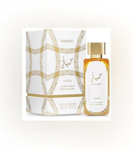 Lattafa Hayaati Gold Elixir EDP 100 Uni  Вдъхновен от Giorgio Armani Armani Code