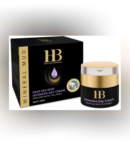Интензивен дневен крем с кал от Мъртво море, обогатен с колаген