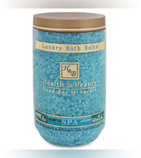 Натурална сол за вана от Мъртво море и био масла от лавандула