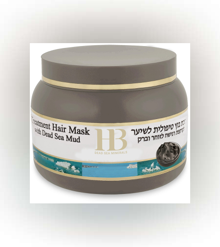 Лечебна маска за коса с кал от Мъртво море