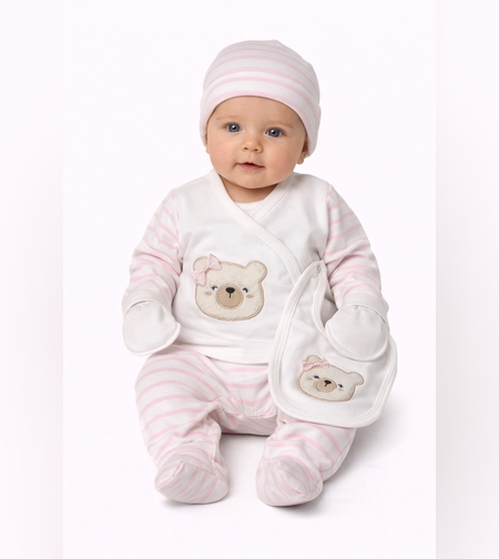 Бебешки комплект за новородено 5 части 100% памук