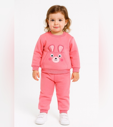 Ватиран комплект за момиче Зайче