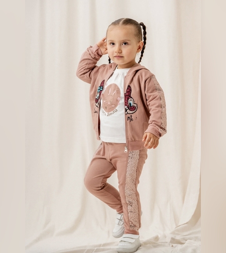 Комплект зайче  с пайети – 3 части