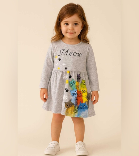 Детска рокля Meow