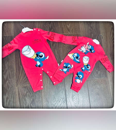 Бебешки ромпър със Стич