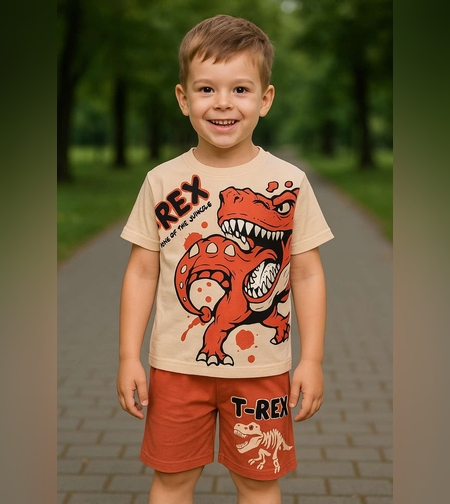 Детски летен комплект Дино