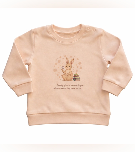 Бебешки комплект зайче 100% памук  с лек дефект