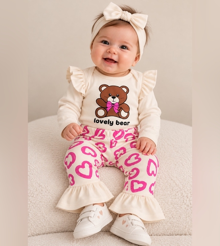 Бебешки комплектLovely Bear – 3 части
