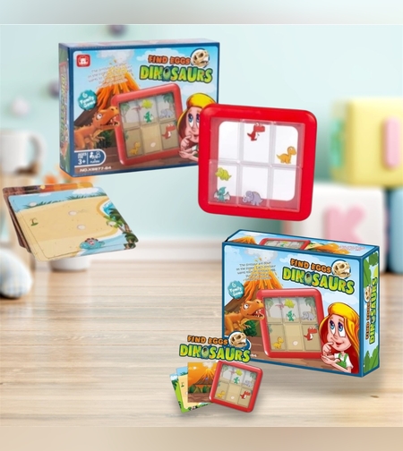 Логическа игра - намерете яйцето на динозавъра