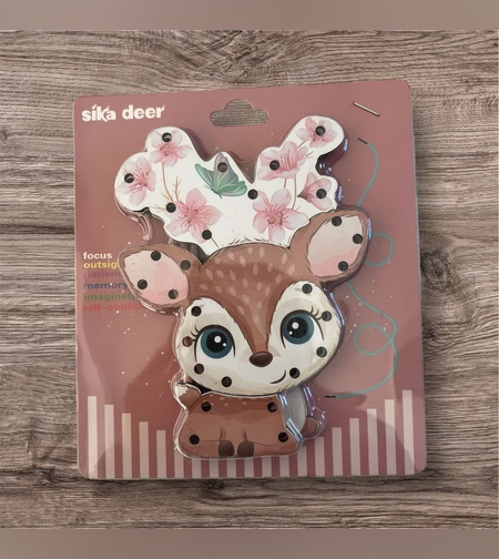 Дървена игра с връзки