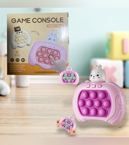 Детска играчка - Pop it електронно зайче