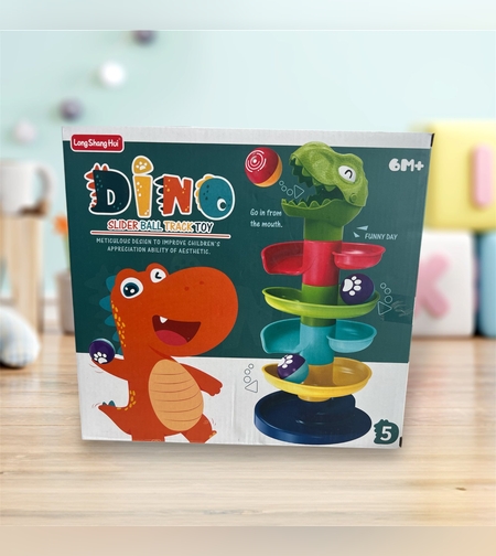 Детска играчка - игра с топчета „Динозавър”