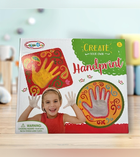 Детска играчка - комплект „Отпечатък на детска ръчичка”