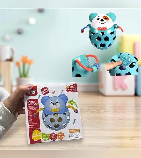 Перфорирана силиконова играчка за бебета