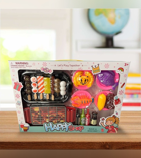 Игрален комплект за барбекю с риба