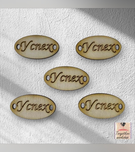 Успех 30*16*2.5мм-10бр.