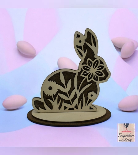 Великденска украса заек