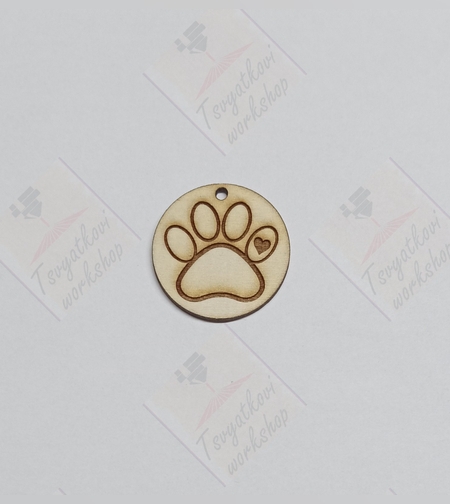 лапичка 35*35*2,5мм-10бр.