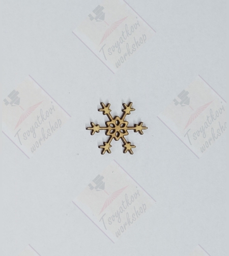 Лазерно Изрязан Дървен Елемент 