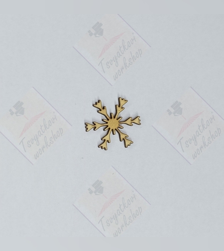 Лазерно Изрязан Дървен Елемент 