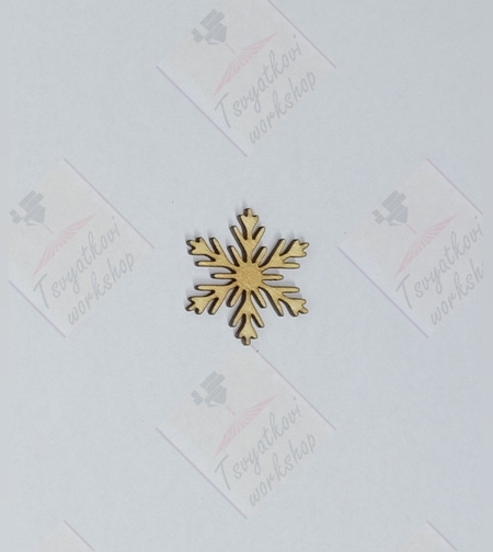 Лазерно Изрязан Дървен Елемент 