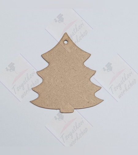 Коледна Елха от МДФ 110*110*2,8мм-5бр.