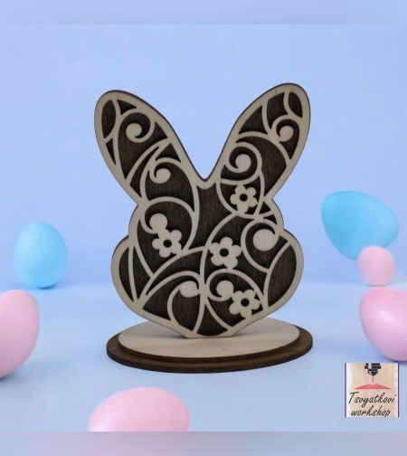 Великденска украса заек