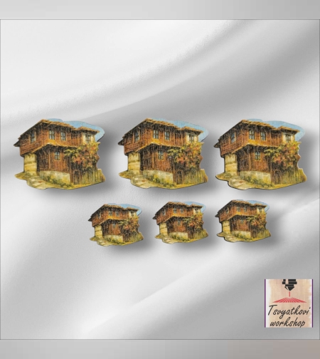 Дървена фигурка 