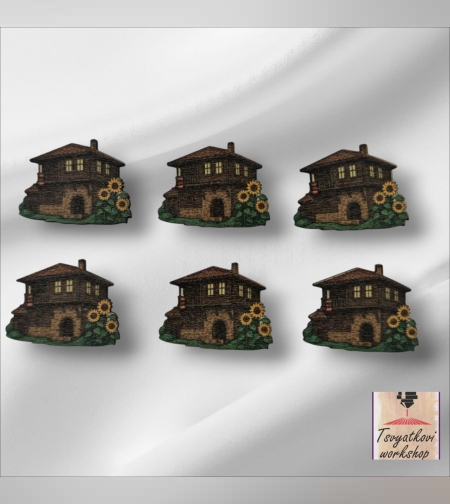 Дървена фигурка 