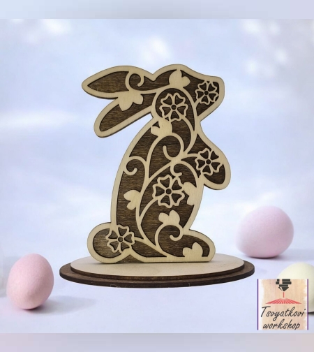 Великденска украса заек