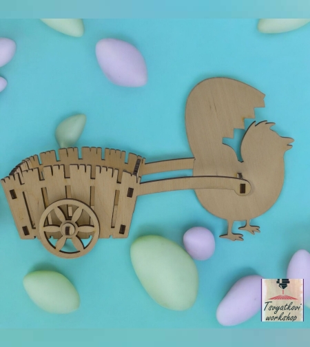 Великденска поставка за яйца