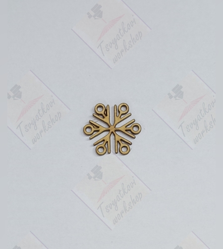 Лазерно Изрязан Дървен Елемент 