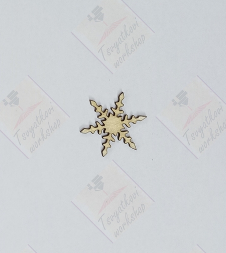 Лазерно Изрязан Дървен Елемент 