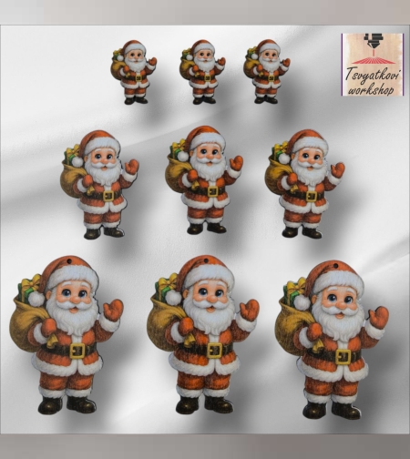 Дядо Коледа-10бр