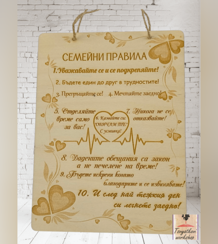 Постер Семейни правила