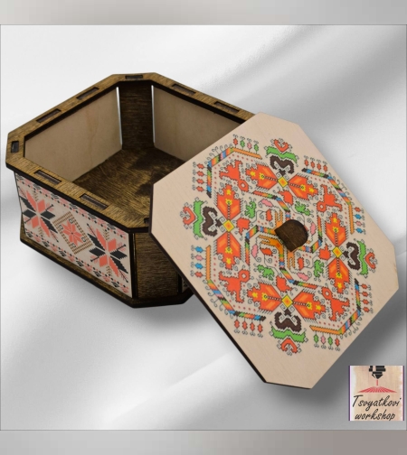 Кутийка с българска шевица – съхрани красотата с традиция!